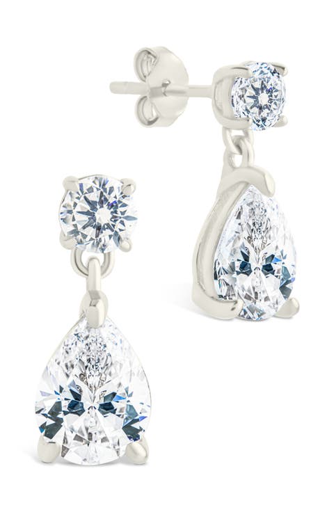 Imogen Cubic Zirconia Drop Earrings