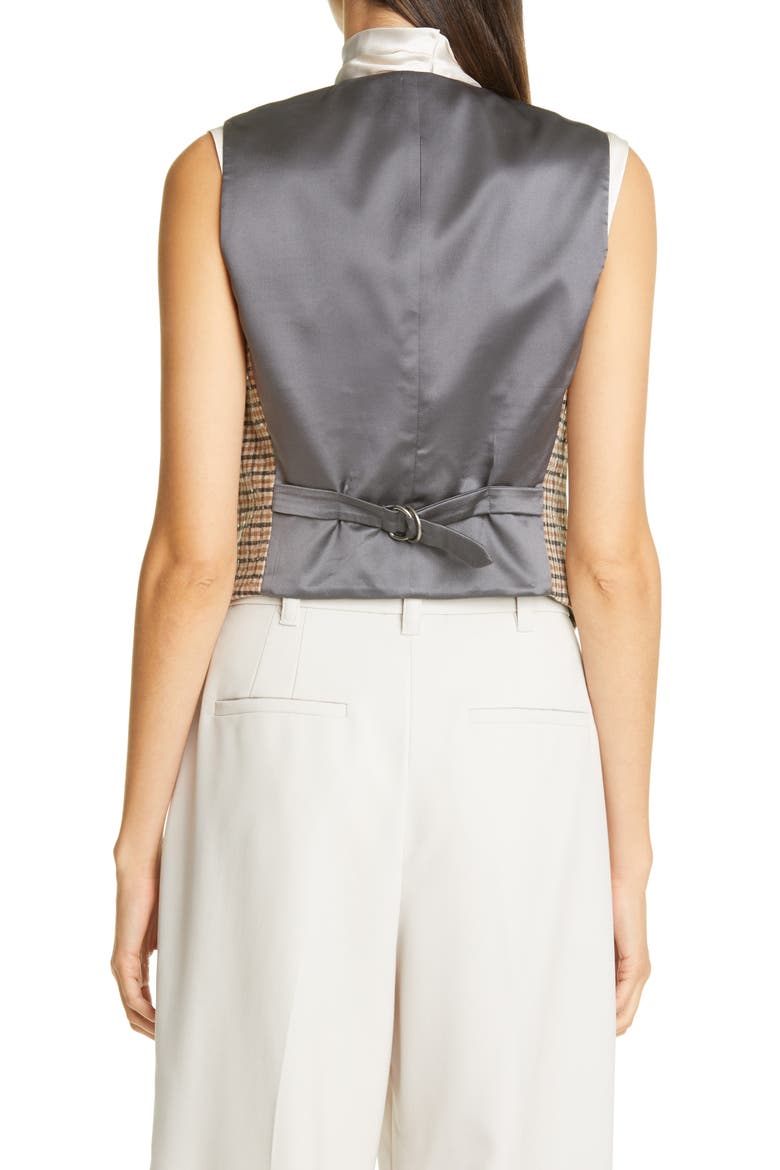 Sequin Check Vest, Alternate, color, PAILETTE