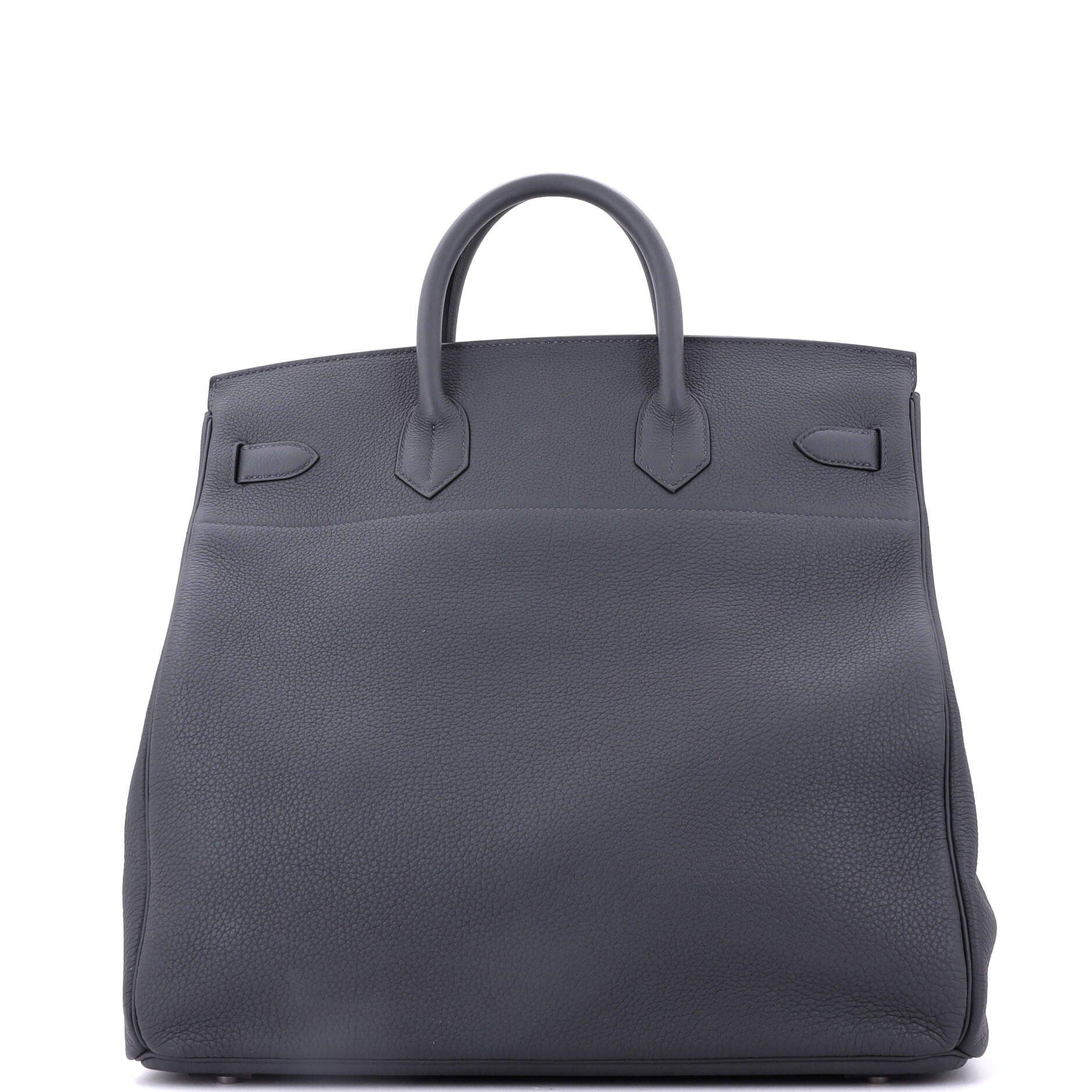 Pre-Owned Hermes HAC Birkin Bag Grey Togo with Palladium Hardware 40, Alternate, color, Gris Misty