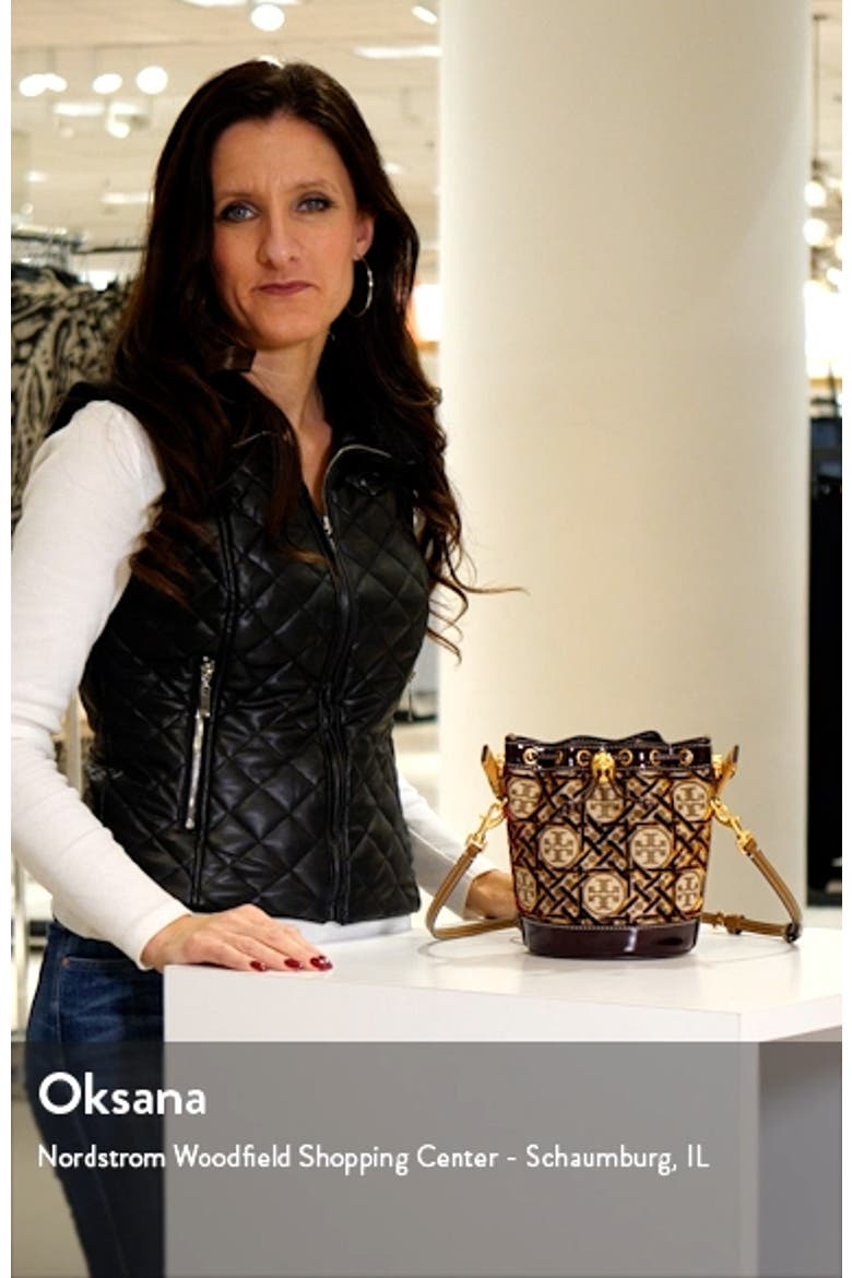 T Monogram Fil Coupé Mini Bucket Bag (Nordstrom Exclusive) video