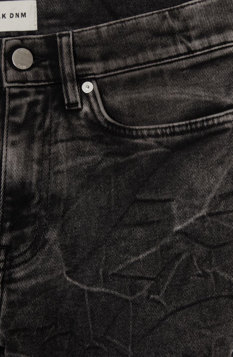 BLK DNM Acid Wash Skinny Jeans, Alternate, color, Shadow