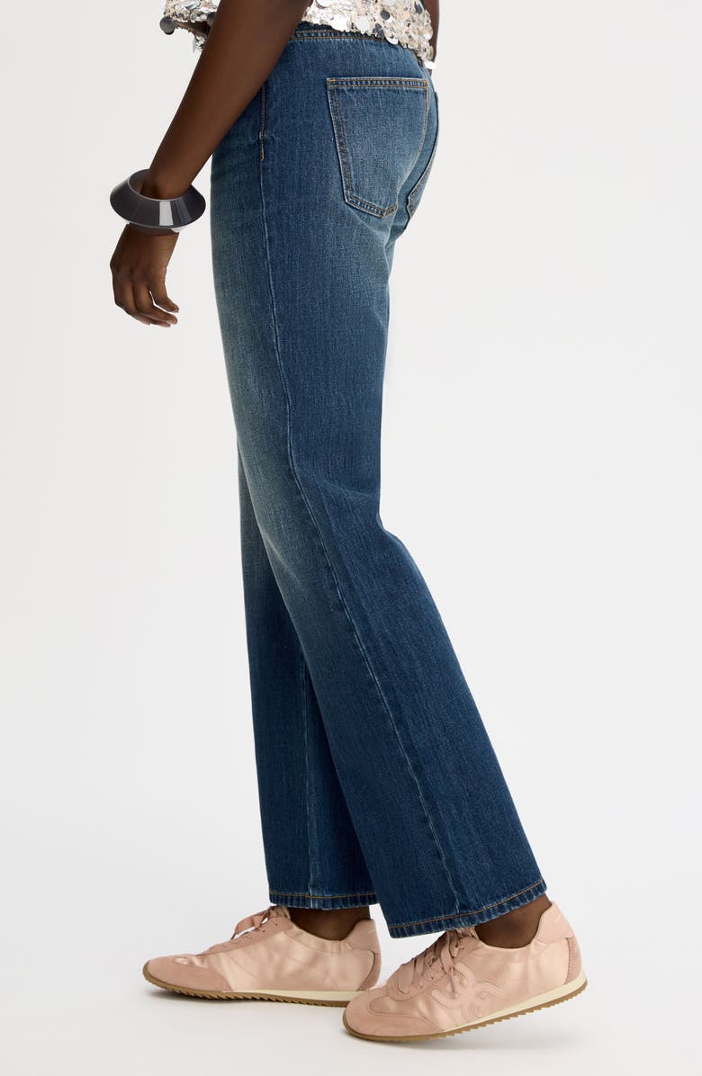 Sam Edelman Low Rise Slouchy Girlfriend Jeans, Alternate, color, Bozeman Medium Wash