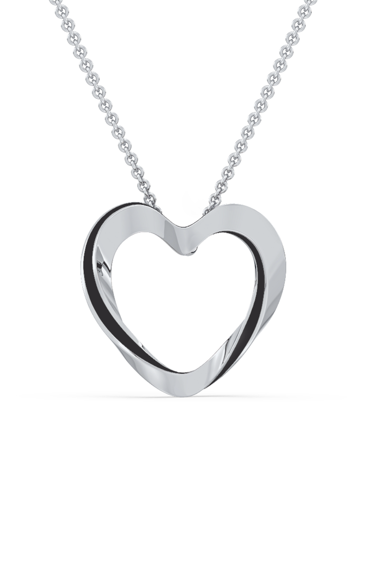 Lilo Color Heart Pendant, Main, color, Black