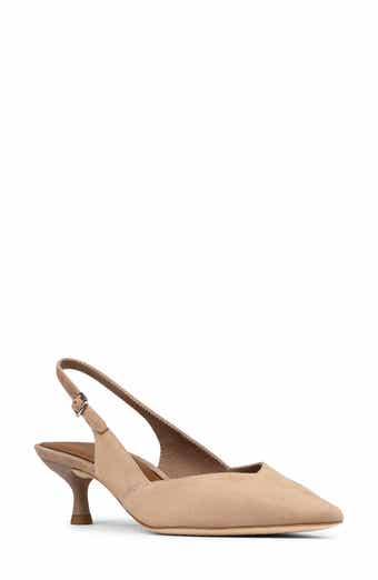 Pointed Toe Slingback Pump