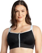 Parfait Wave Front Zipper Sports Bra