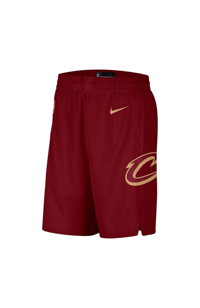 Nike Men's Nike Red 2019/20 Cleveland Cavaliers Icon Edition Swingman Shorts, Alternate, color, Red
