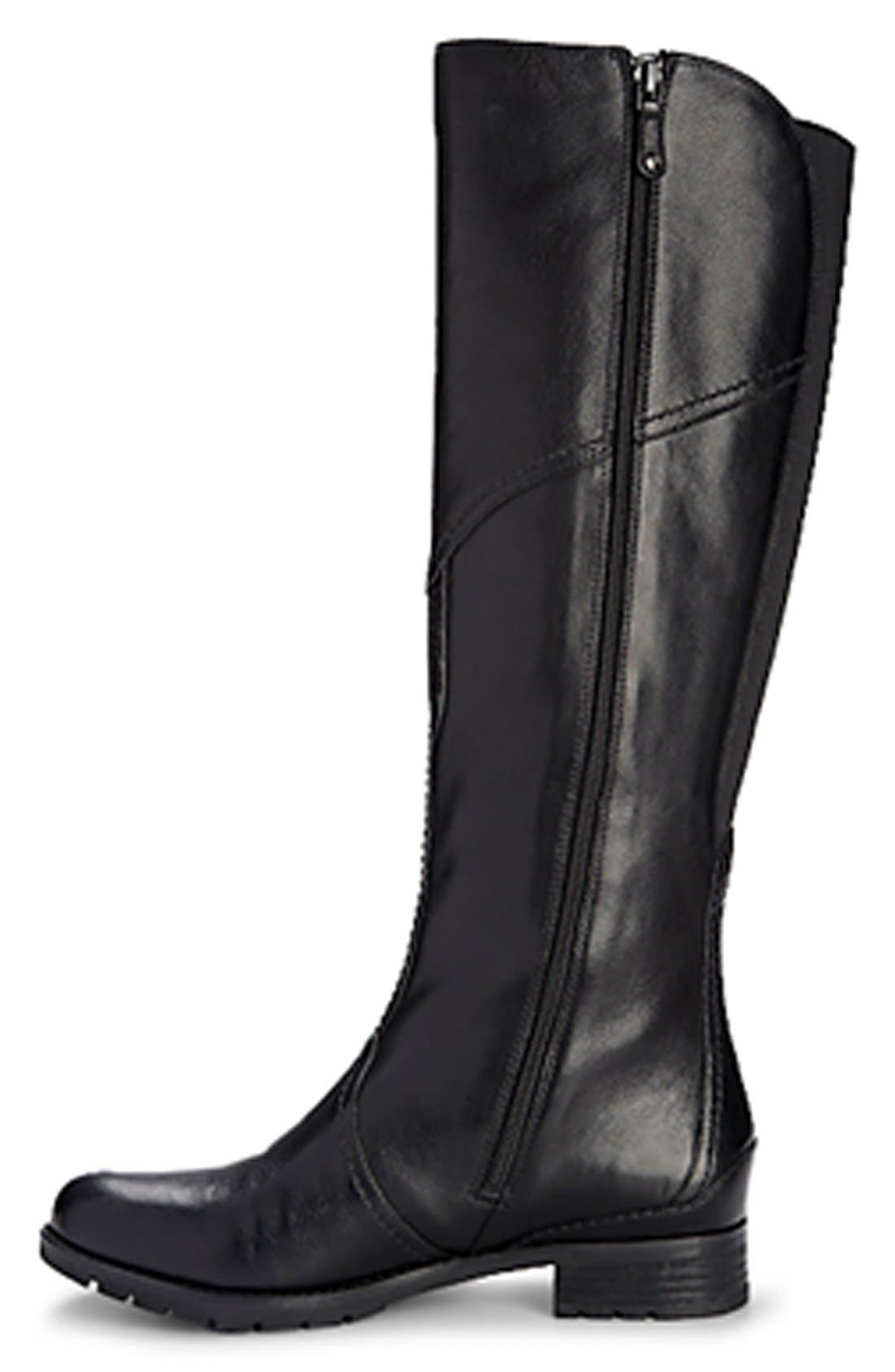 Rockport 'Tristina Gore' Waterproof Riding Boot, Alternate, color, 