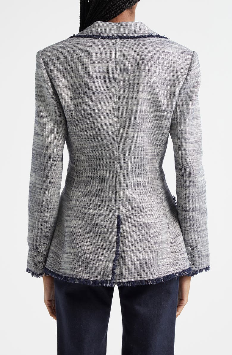 Cinq à Sept Sallie Metallic Fringe Blazer, Alternate, color,