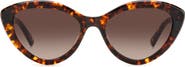 Kate Spade New York junigs 55mm gradient cat eye sunglasses