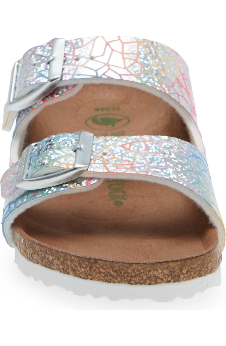 Birkenstock Arizona Glitter Slide Sandal, Alternate, color,