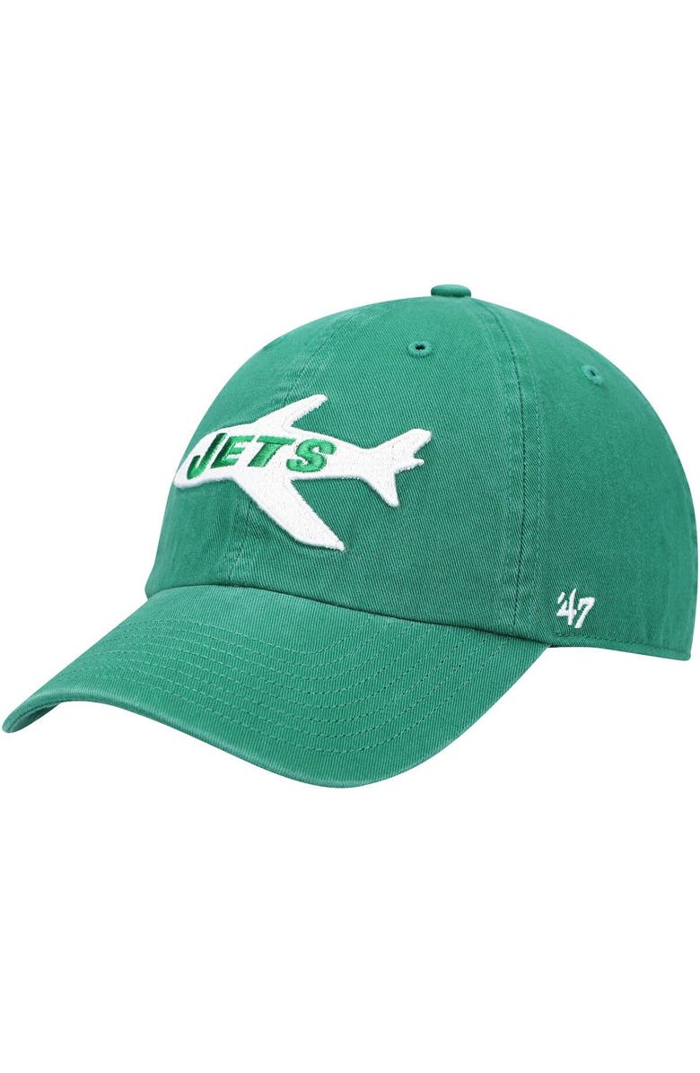 '47 Men's '47 Green New York Jets Clean Up Legacy Adjustable Hat, Main, color, Green