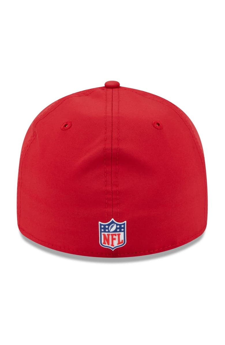 New Era Men's New Era Scarlet San Francisco 49ers 2025 Sideline Retro Crown 59FIFTY Fitted Hat, Alternate, color, Scarlet