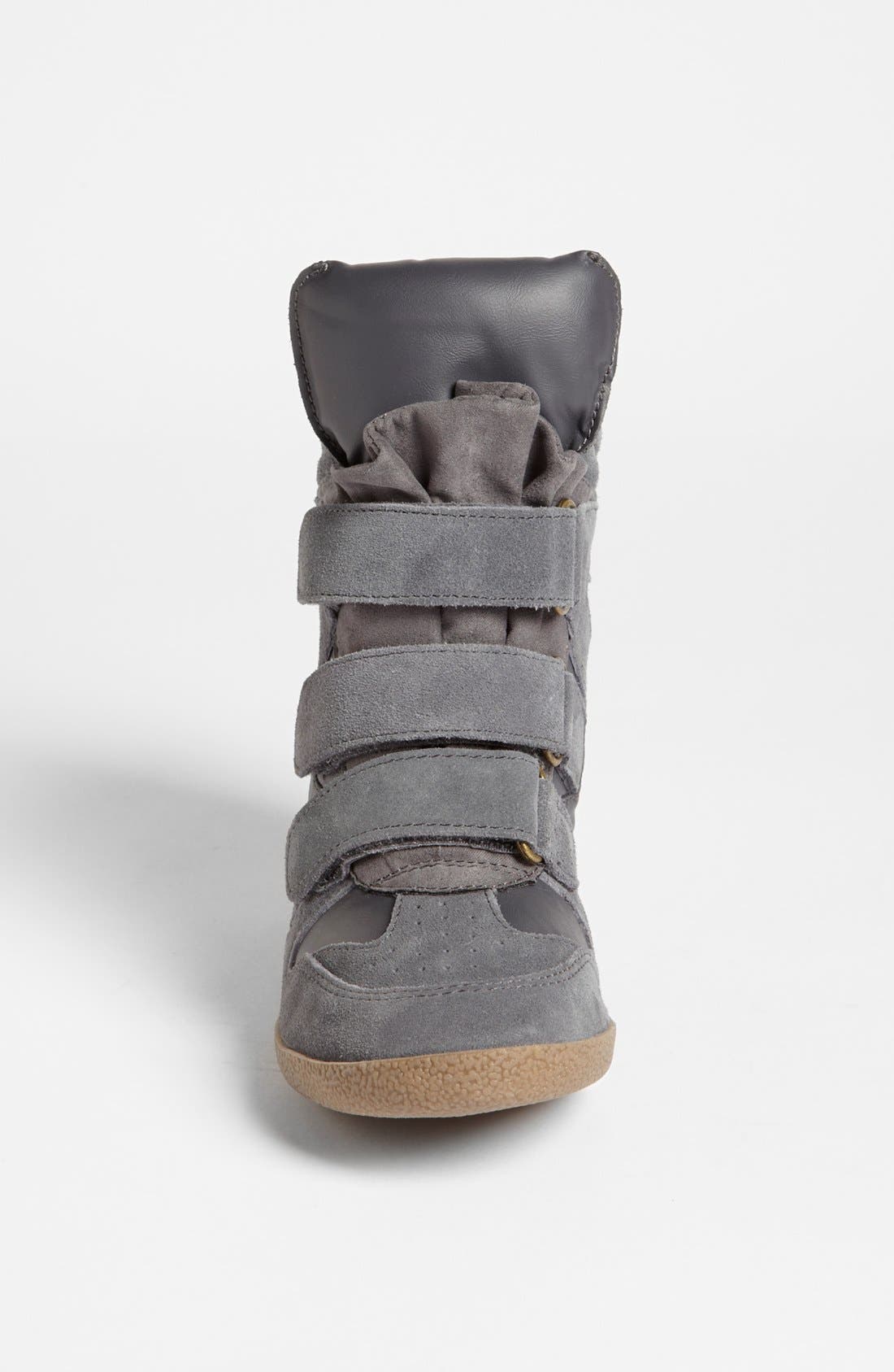 'Hilight' Wedge Sneaker, Alternate, color, GREY MULTI