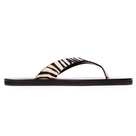 Bae Ponyhair Flip Flop