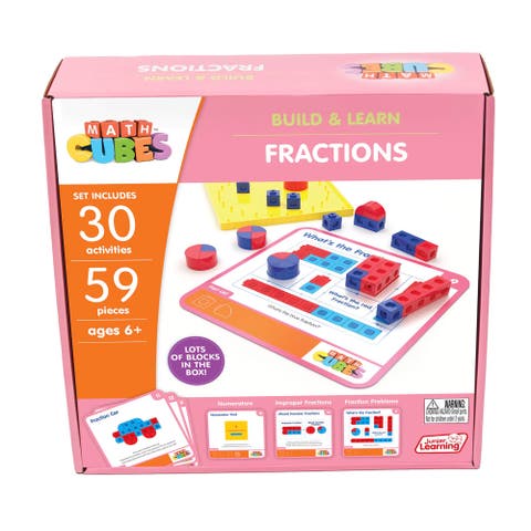 Mathcubes Fractions, 30Pc Activity Set