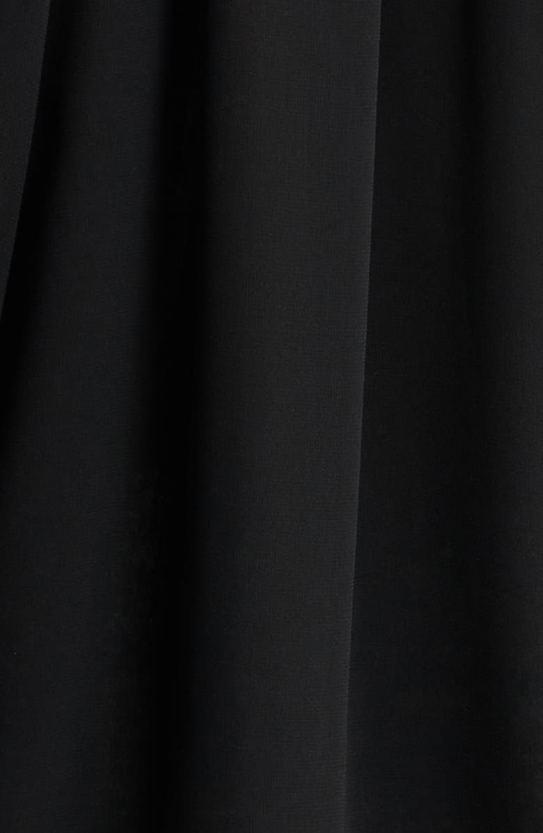 KOBI HALPERIN Effie Shirred Ruffle Neck Chiffon Top, Alternate, color,