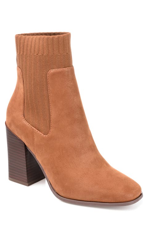 Adalia Block Heel Bootie (Women)