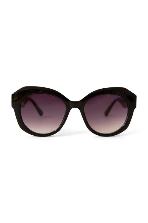 Sunshine Studios Donna Sunglasses In Black