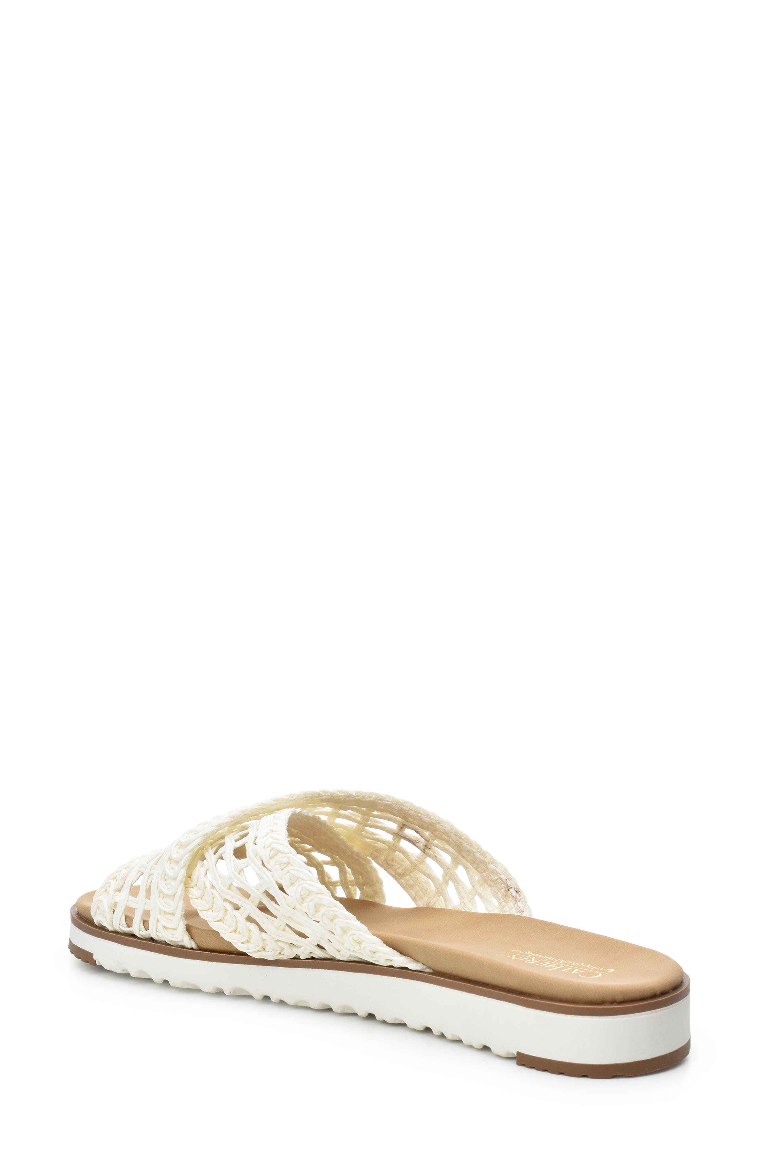 Catherine Catherine Malandrino Nettie Woven Slide Sandal, Alternate, color, 