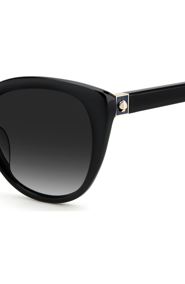 Kate Spade New York amberlees 55mm gradient eat eye sunglasses, Alternate, color,