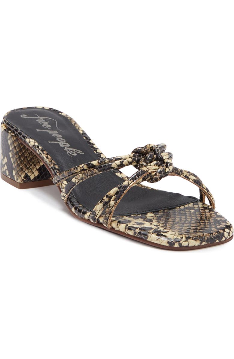 Free People Petra Embossed Block Heel Sandal, Main, color,