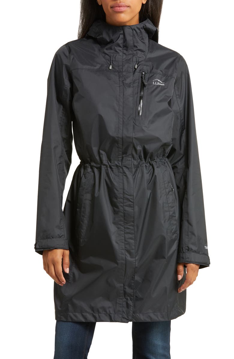 L.L.Bean Trail Model Waterproof Raincoat, Alternate, color,