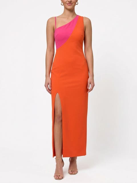 Devin One Shoulder Maxi Dress