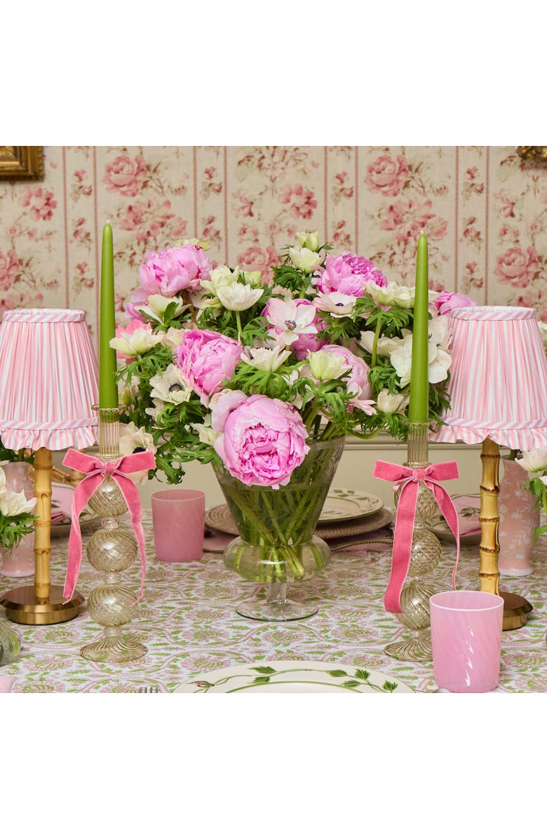 Mrs. Alice Camille Candle Holder, Alternate, color, Green