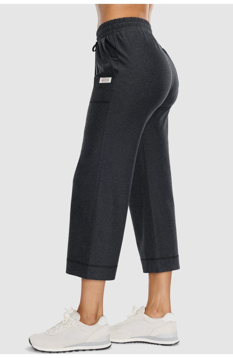 Peloton Dreamblend Wide Leg Cropped Pant, Alternate, color, Heather Grey