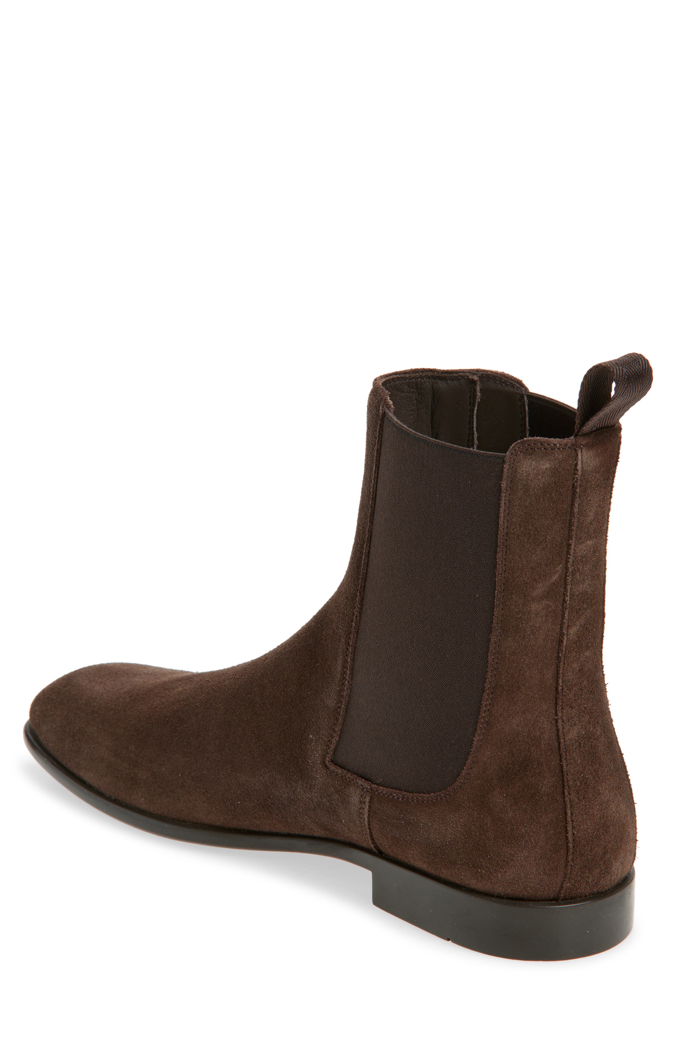FERRAGAMO Angle Chelsea Boot, Alternate, color, Tan Moro