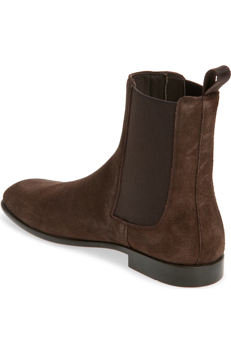 FERRAGAMO Angle Chelsea Boot, Alternate, color, Tan Moro
