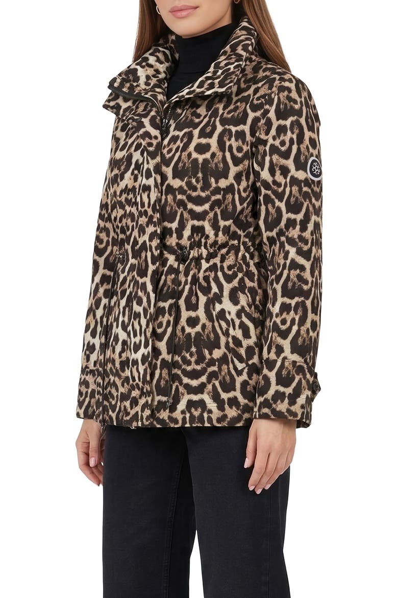 Lightweight Printed Jacket With Concealed Hood, Alternate, color, LPRD