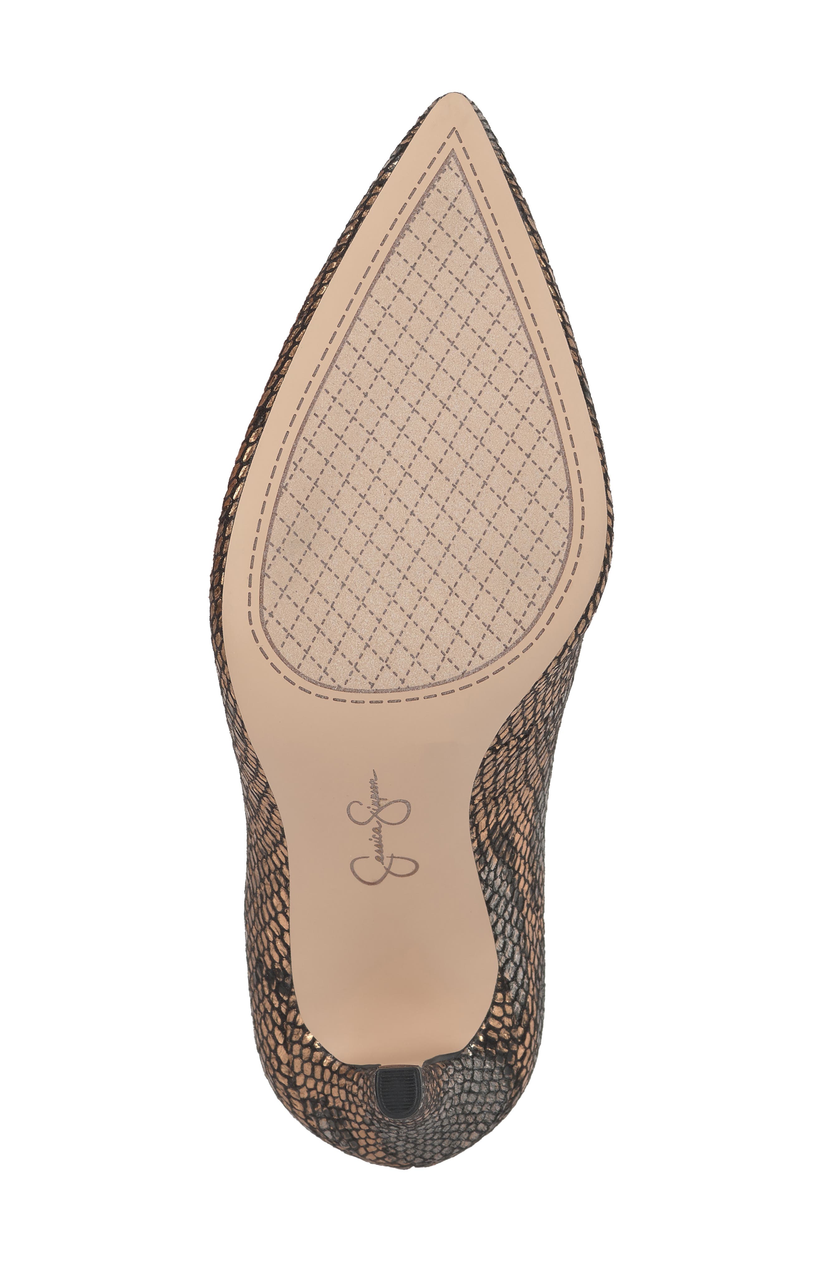 Cambredge Pointed Toe Pump, Alternate, color, BRONZE