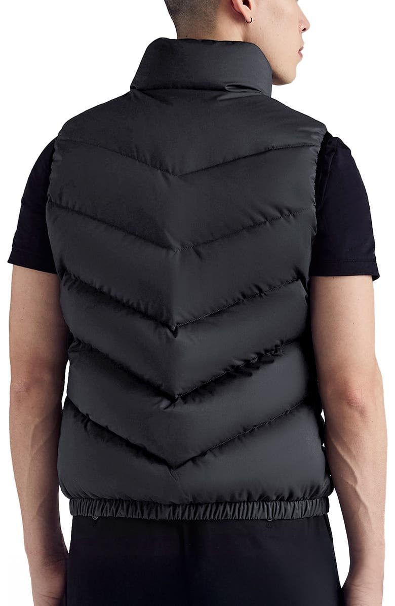 Triple F.A.T. Goose Andrus Men's Puffer Down Vest, Alternate, color, Black