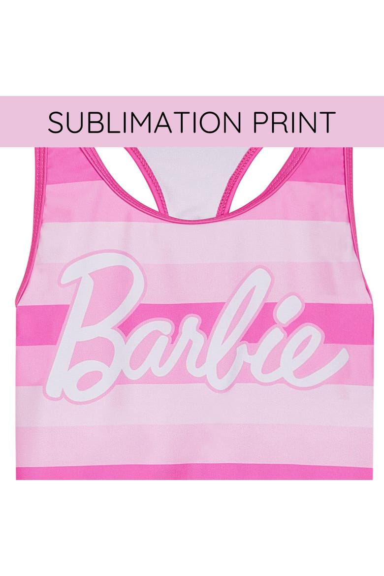 2-Piece Swimwear Tankini and Shorts Set, Alternate, color, Pink Stripe