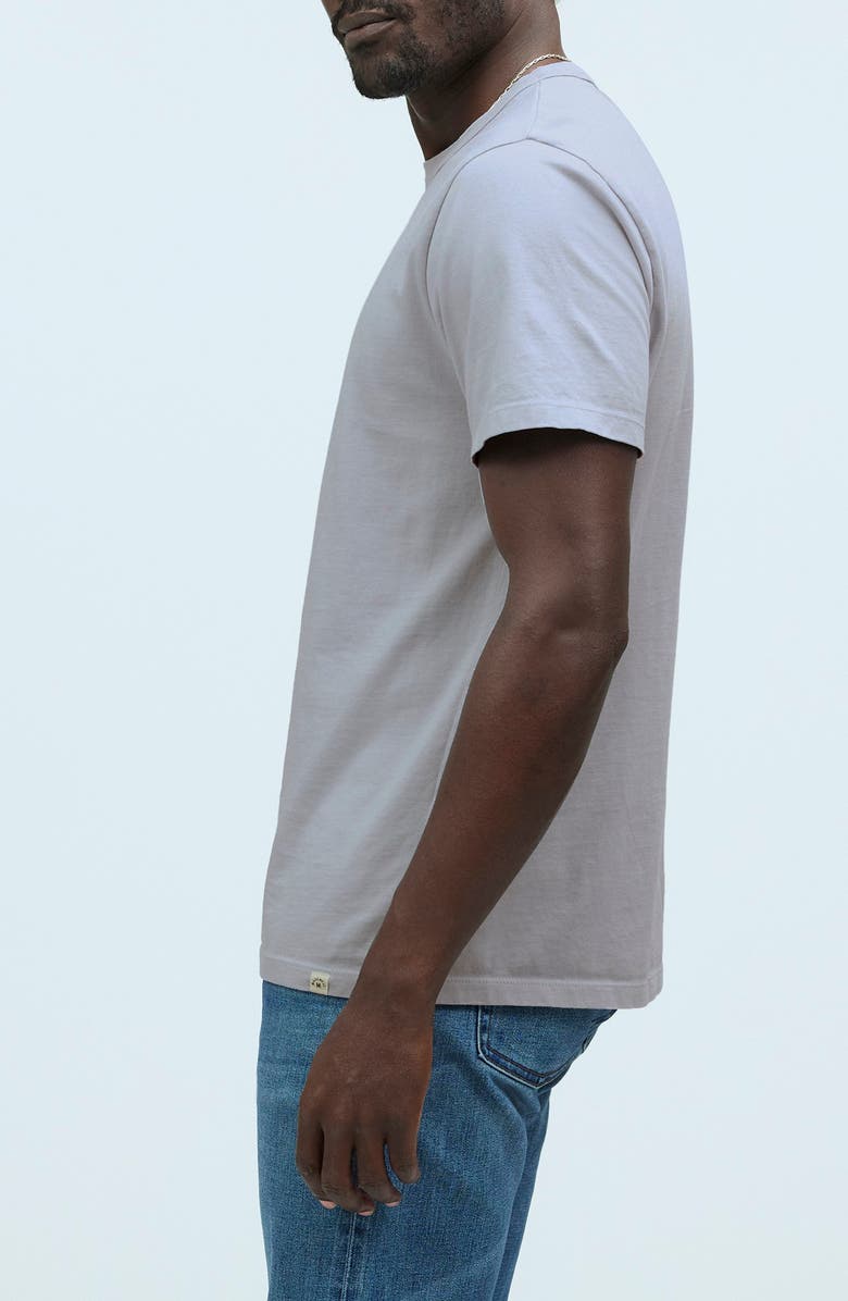 Madewell Allday Garment Dyed Cotton T-Shirt, Alternate, color, Solstice