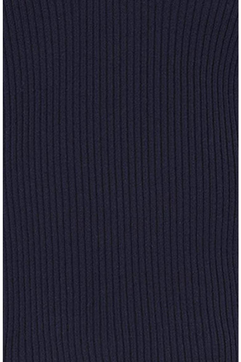 Mozza Sleeveless Johnny Collar Rib Sweater, Alternate, color, MARINE