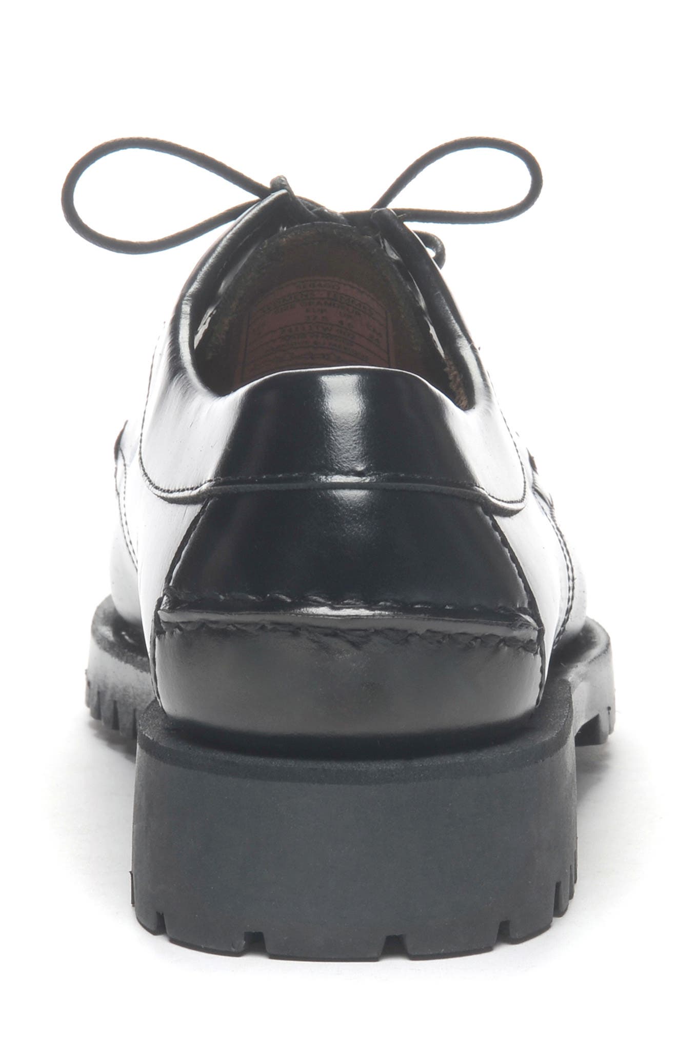 James Fringe Lug Oxford, Alternate, color, BLACK
