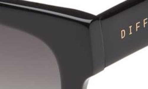Diff Austen 55mm Gradient Polarized Square Sunglasses