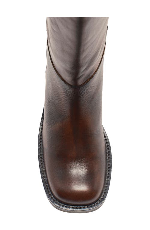 Free People Dana Distressed Pull On Boots Cognac In Brown