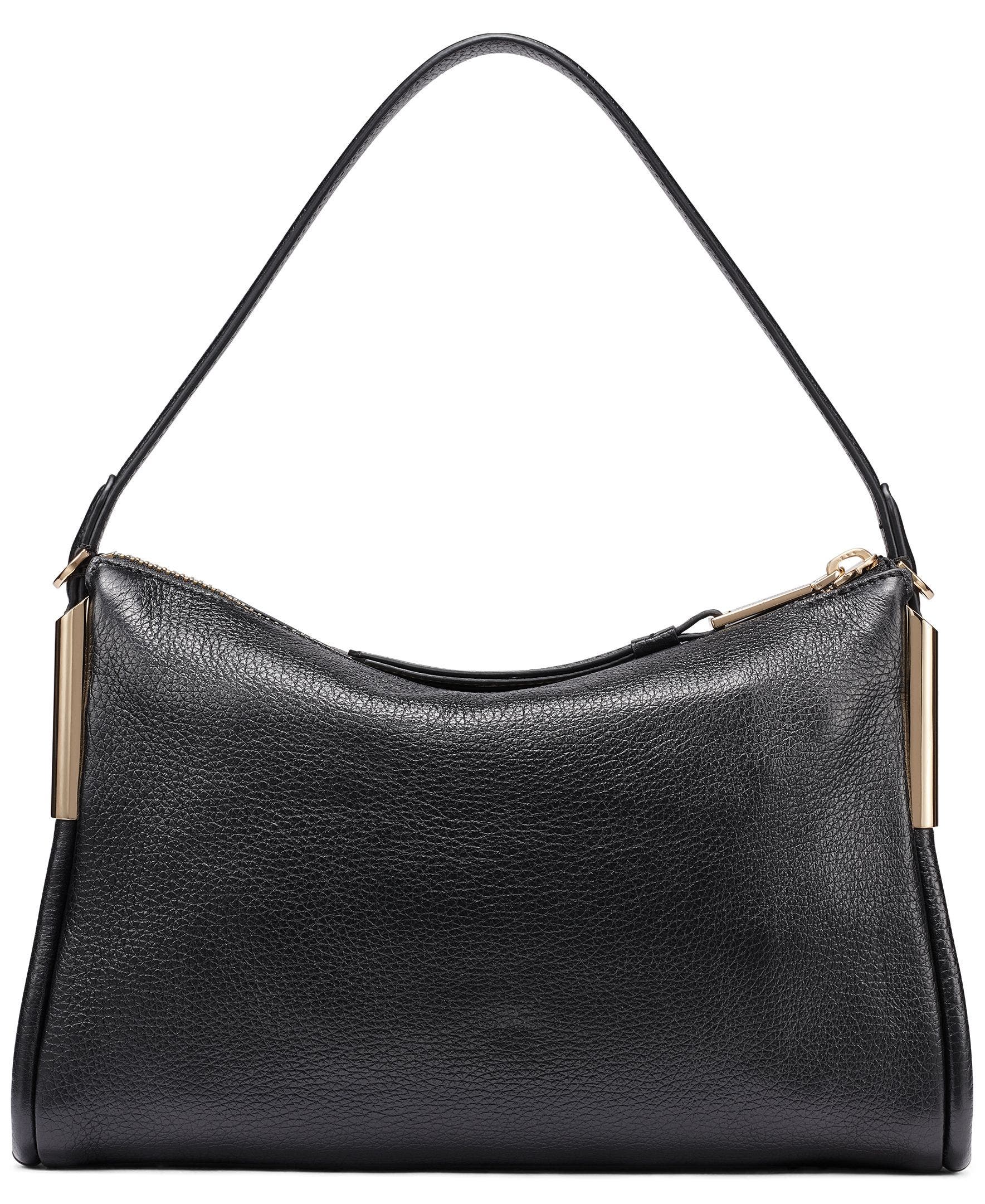 KARL LAGERFELD PARIS Valerie Crossbody, Alternate, color, Black/Gold