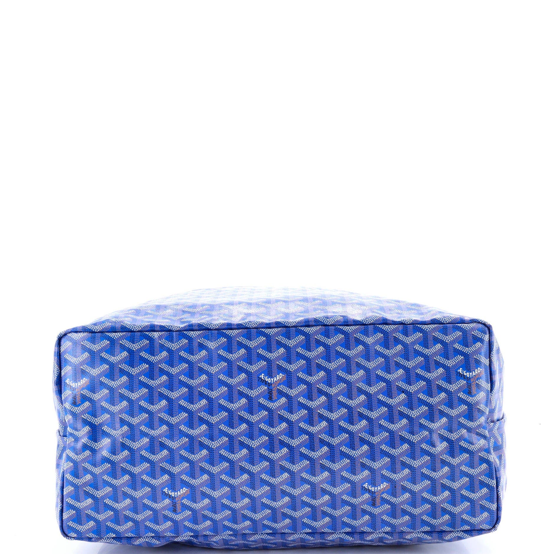 Pre-Owned Goyard Saint Louis Tote Coated Canvas PM, Alternate, color, Blue