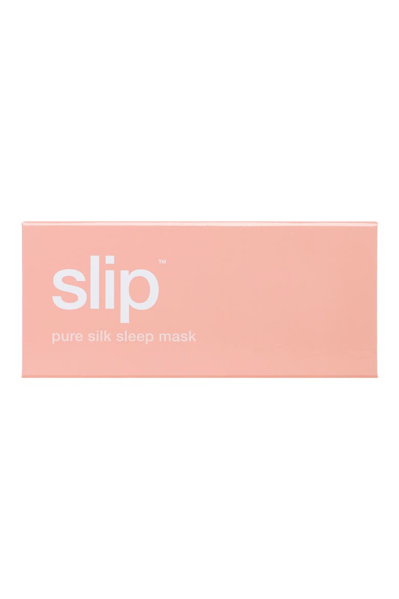 Pure Silk Sleep Mask, Alternate, color, PINK