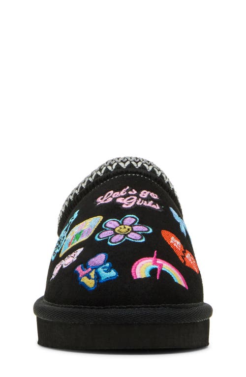 Steve Madden Kids' Jmads Slipper In Black