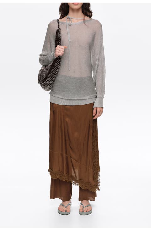 Crossover Ties Sweater