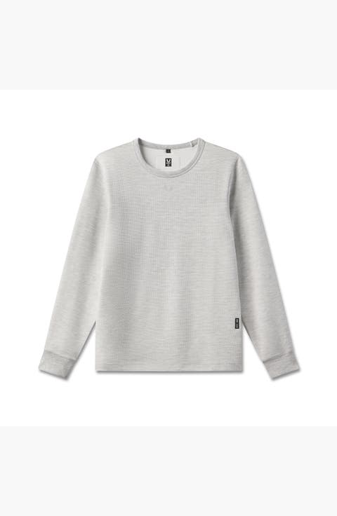 Waffle Knit Long Sleeve