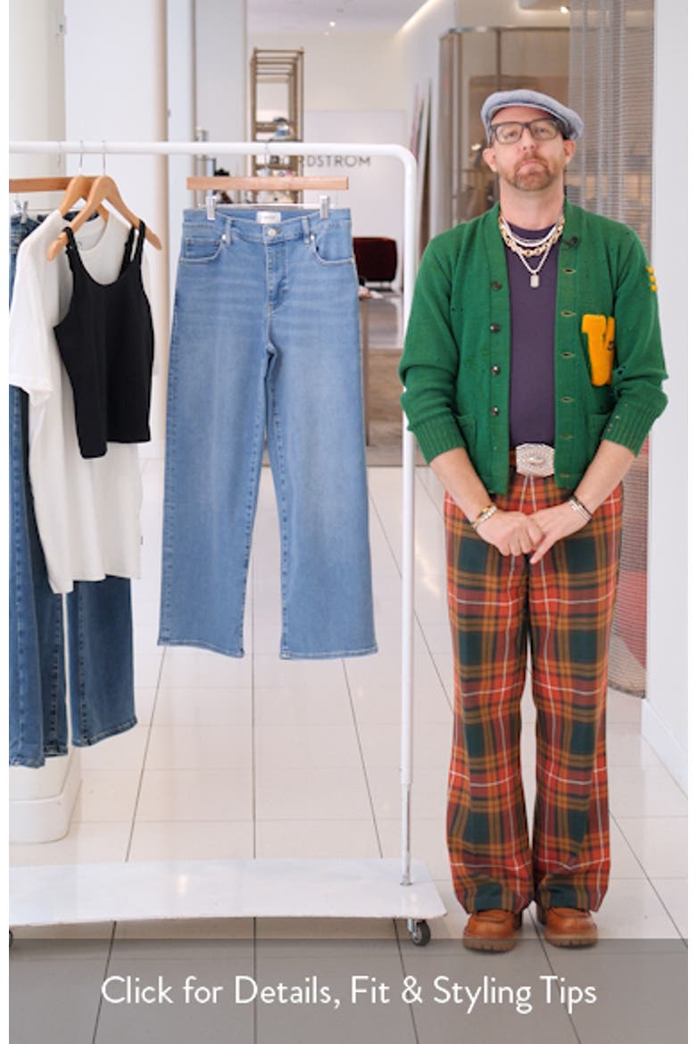 The Mellow Ankle Straight Leg Jeans video