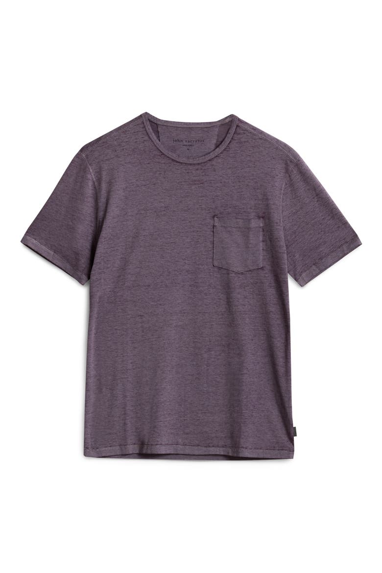Bond Burnout Pocket T-Shirt, Alternate, color, DRY LAVENDER