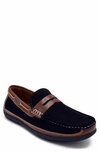 ASTON MARC Two-Tone Penny Loafer