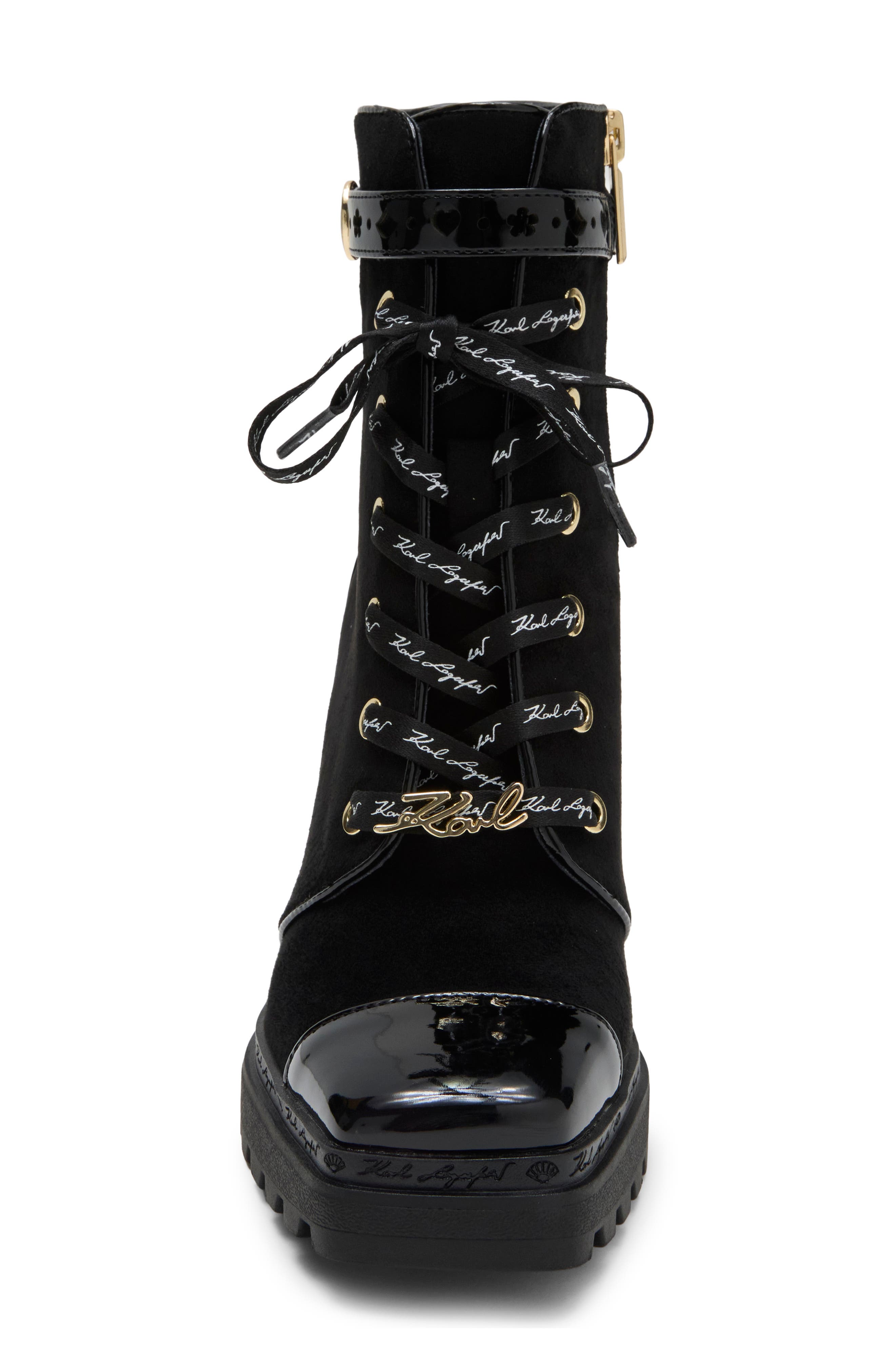 Shanikah Heeled Bootie, Alternate, color, BLACK
